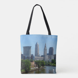 Rollen auf der Fluss-Cleveland-Taschen-Tasche
