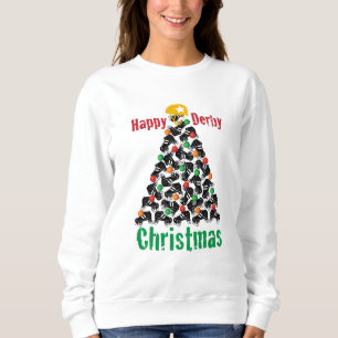 Rollen-Derby-Weihnachten, Rollen-Skaten Sweatshirt