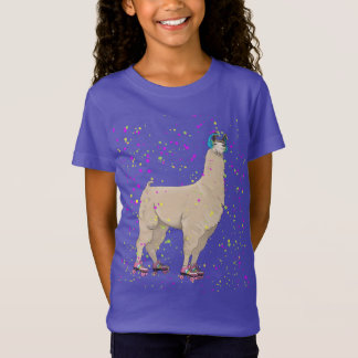 Rollen-Disco-Lama T-Shirt