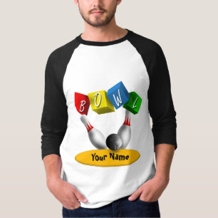 Rollen ein Rama Bowling T-Shirt