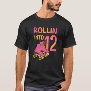 Rollen in 12 Roller Girl 12. Geburtstagsfeier Sk T-Shirt