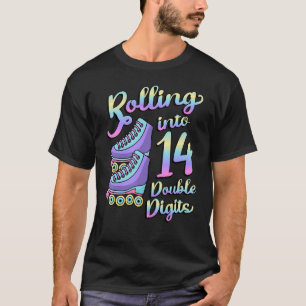 Rollen in 14 zweistellige Rollen-Skate 14. B T-Shirt