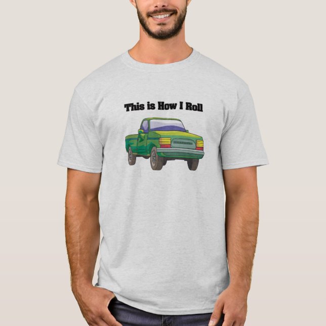 Rollen (Lieferwagen LKW) T-Shirt (Vorderseite)