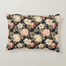 Rollen mit Rose Viktorianischer Stil Dekokissen