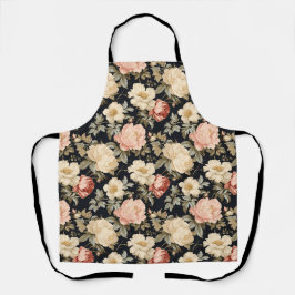 Rollen mit Rose Viktorianischer Stil Schürze