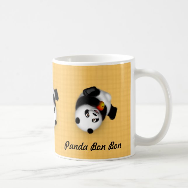 Rollen-Panda-Tasse Tasse (Rechts)