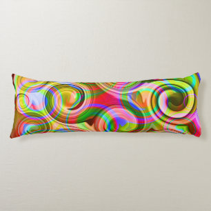 Rollen Pastel geometrisch abstrakt Seitenschläferkissen