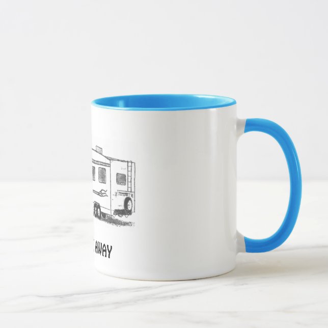 Rollen Sie mich wegcofee Tasse (Rechts)