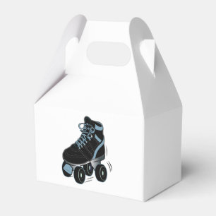 Rollen-Skate im Schwarzen Geschenkschachtel