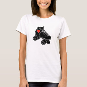 Rollen-Skate-Liebe T-Shirt