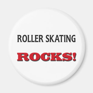 Rollen-Skaten-Felsen Magnet