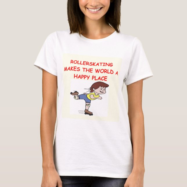 Rollen-Skaten T-Shirt (Vorderseite)