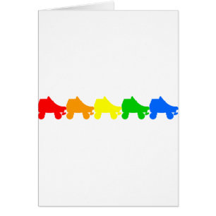 Rollen-Skateregenbogen