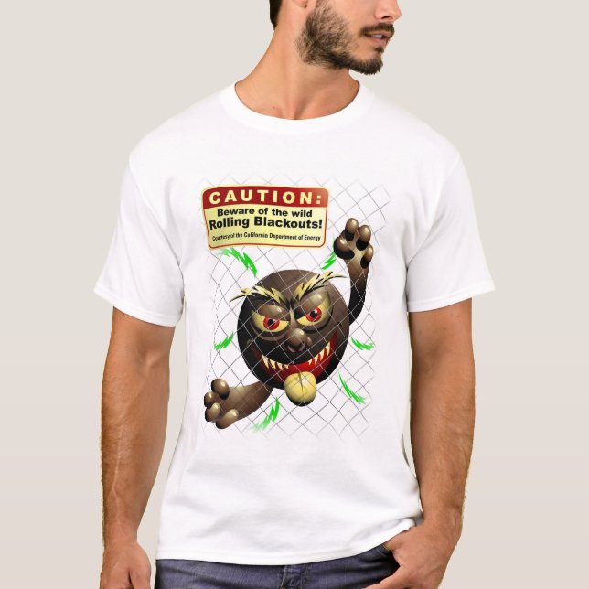Rollen-Stromausfälle T-Shirt (Vorderseite)