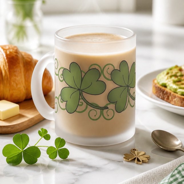 Rollen und Kleeblatt Mattglastasse (Von Creator hochgeladen)
