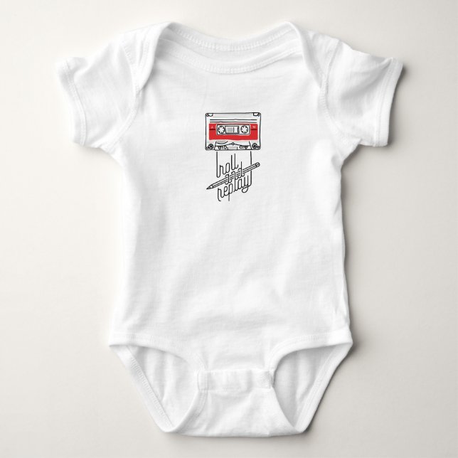 Rollen und Spielen Baby Strampler (Vorderseite)