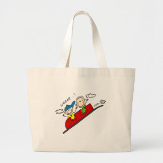 Rollen-Untersetzer-Fahrt-shirts und -geschenke Jumbo Stoffbeutel
