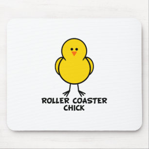 Rollen-Untersetzer-Küken Mousepad