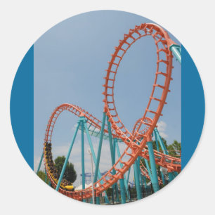 Rollen-Untersetzer Runder Aufkleber