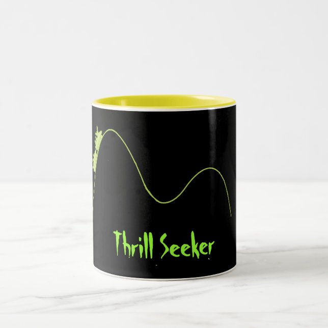ROLLEN-UNTERSETZER ZWEIFARBIGE TASSE (Mittel)