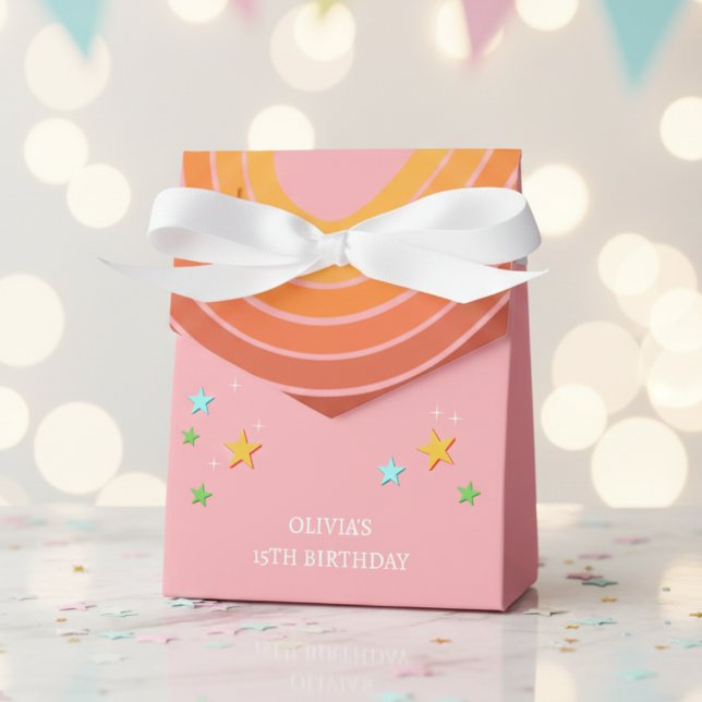 Rollen wir Rollwalze Skate Retro Regenbogen Geschenkschachtel (Von Creator hochgeladen)