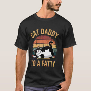 Rollende Dicks Katzen-Tier Lustiger Katzenpapa, Ka T-Shirt