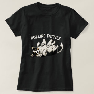ROLLENDE FETTEN SÜßER CORGI-WELPE T-Shirt