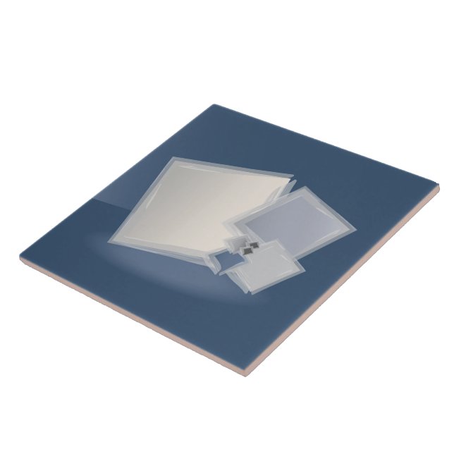 Rollende Fibonacci-Quadrate Fliese (Seite)