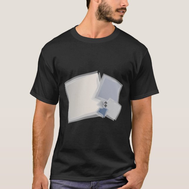 Rollende Fibonacci-Quadrate T-Shirt (Vorderseite)