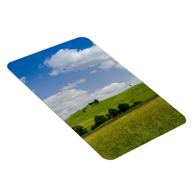 Rollende Sommerlandschaft Magnet (Rechte Seite)