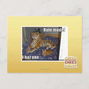 Rollenmodell, ich habe eins postkarte