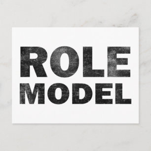 Rollenmodell Postkarte