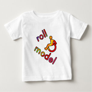 Rollenmodell - Unfähigkeits-T-Shirts - in den Baby T-shirt