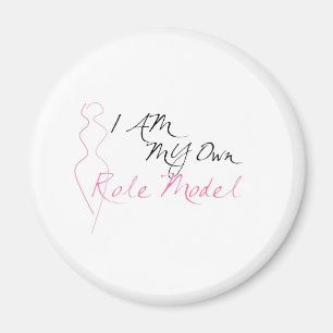 Rollenmodell Weiß Magnet