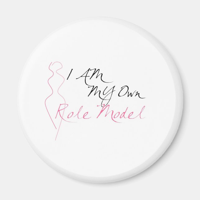 Rollenmodell Weiß Magnet (Vorne)