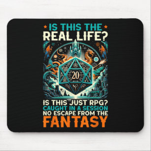 Rollenspiel Rpg Master D20 Brettspiel Lustig Rp Mousepad