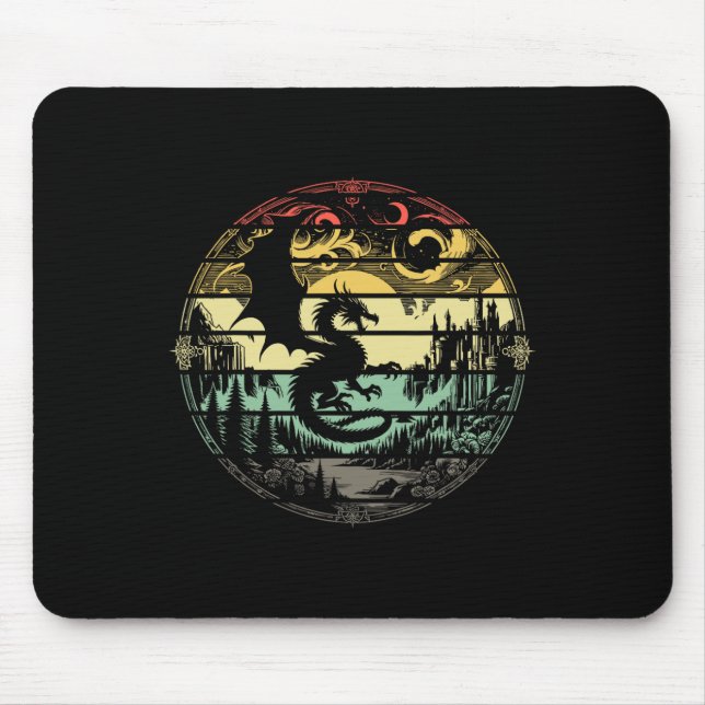 Rollenspiel Rpg Master D20 Brettspiel Lustig Rp Mousepad (Vorne)