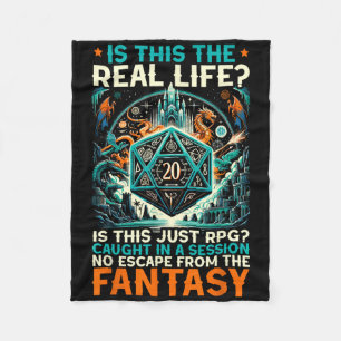 Rollenspiel Rpg Master D20 Tabletop Lustig Rp Fleecedecke