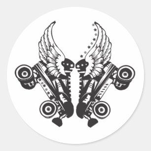 Rollentrockner Runder Aufkleber