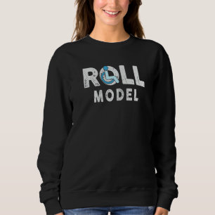 Rollenvorbild Behinderungsbewusstsein Pwd Rollstuh Sweatshirt