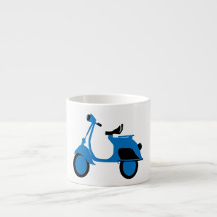 Roller-Blau Espressotasse