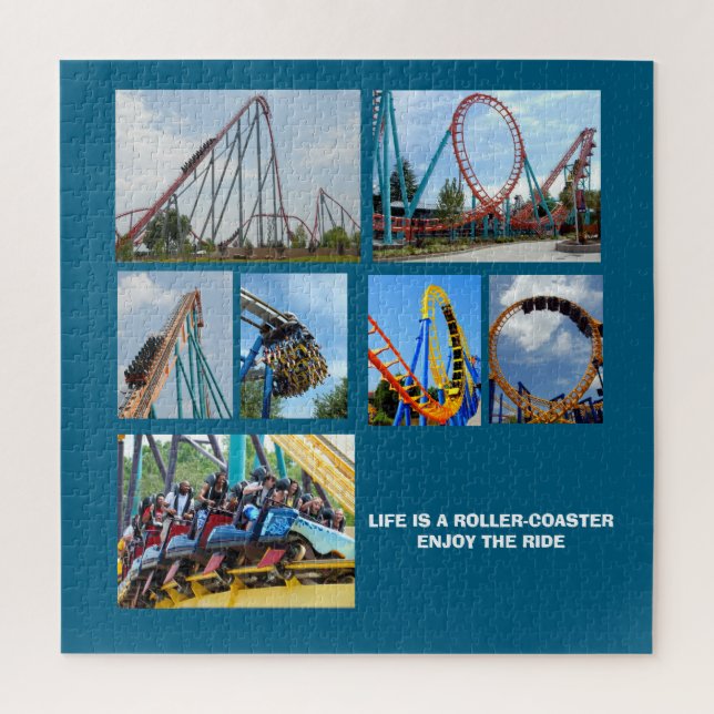 Roller coasters  puzzle (Vertikal)
