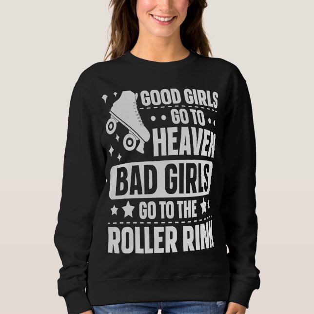 Roller Derby for a Roller Derby Girl Sweatshirt (Vorderseite)