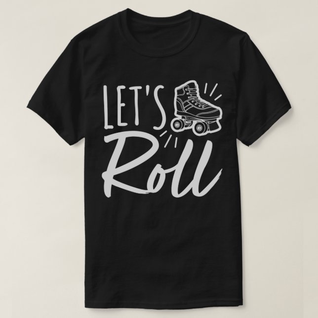 Roller Derby Girls Lasse Roll Roller Derby T-Shirt (Design vorne)