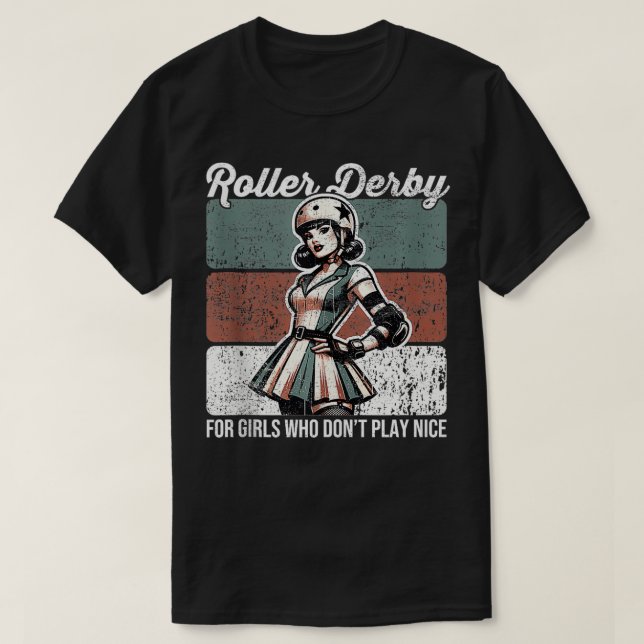 Roller Derby Girls Roller Derby 1 T-Shirt (Design vorne)