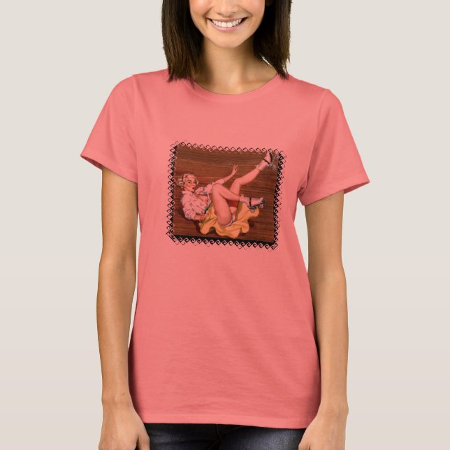 Roller Derby Girls! T-Shirt (Vorderseite)