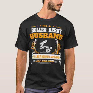 Roller Derby Husband Weihnachtsgeschenk oder Gebur T-Shirt