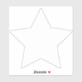 Roller Derby Jammer White Star Vinyl Aufkleber