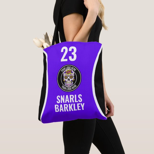 Roller Derby Logo Lila Schwarz Team Name Uniform (Von Nahem)