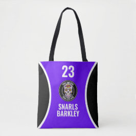 Roller Derby Logo Purple Black Team Name Uniform